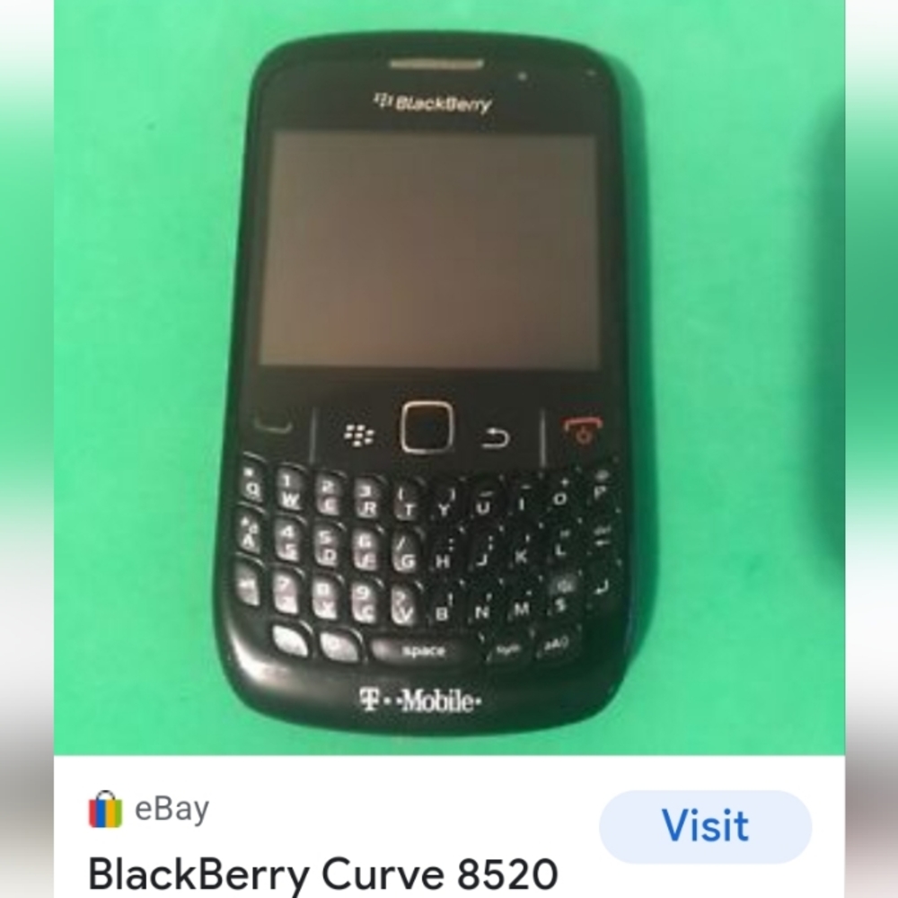 Spring Blackberry curve 8520